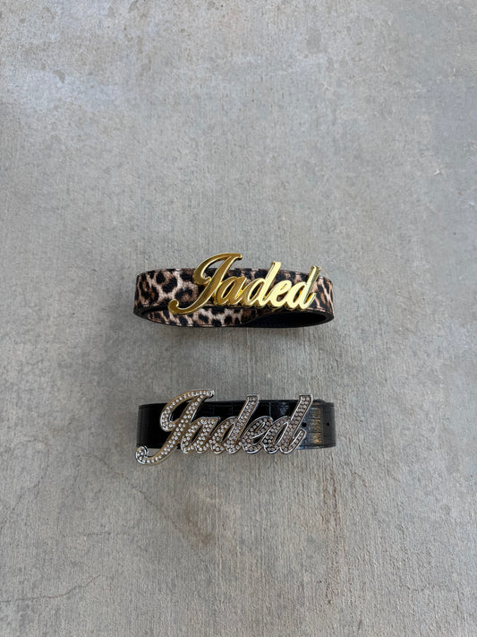 Cheetah & Croc Belt Bundle